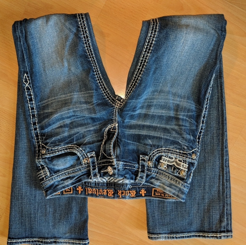Rock revival jeans